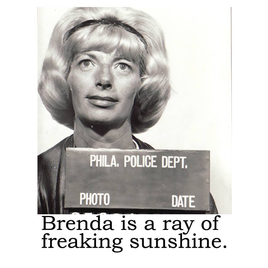 Big House Air Freshener, Car Freshener, Brenda is a...