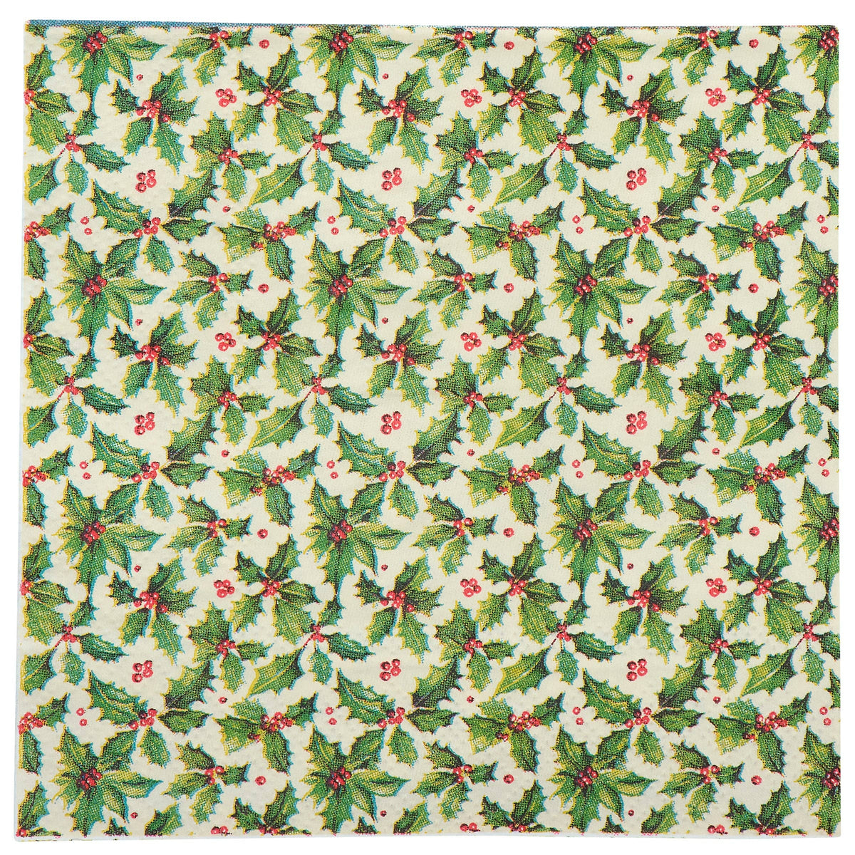 Retro Deer Beverage Napkin