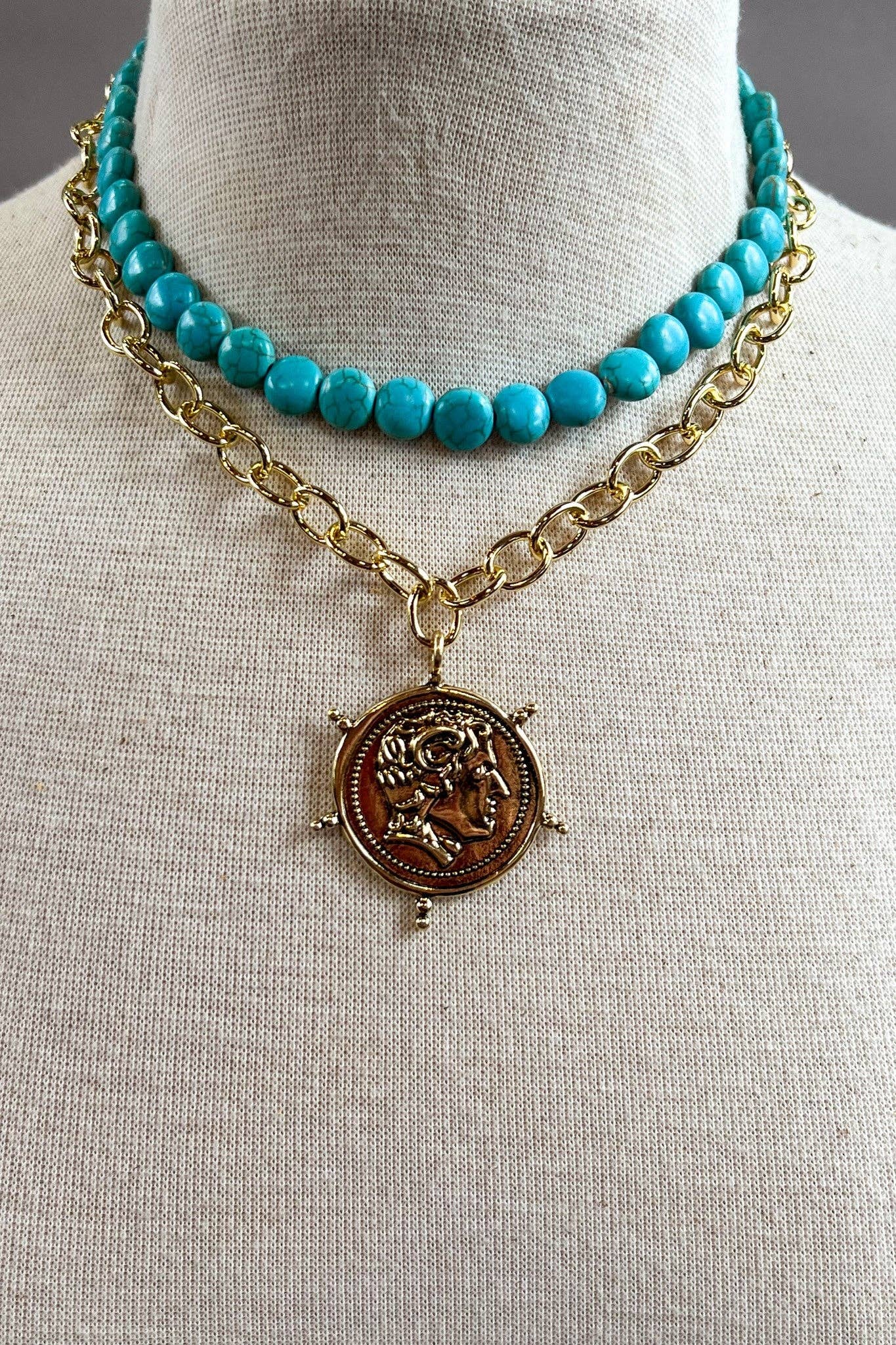 Rosalie Necklace Turquoise