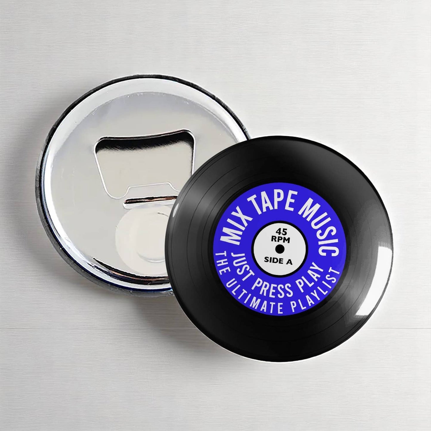 Tap and Play | Scannable Vinyl Record Magnets: Mix Tape Music / Magnet