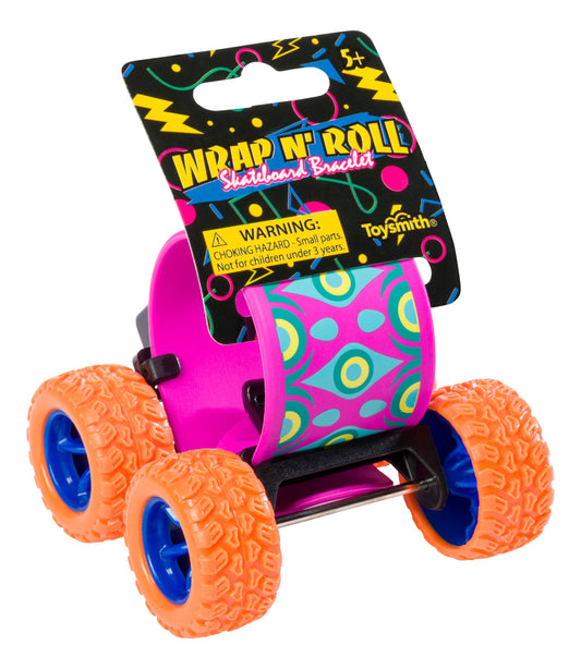 Toysmith Wrap N Roll Bracelet- Slap Bracelet, Impulse Toy