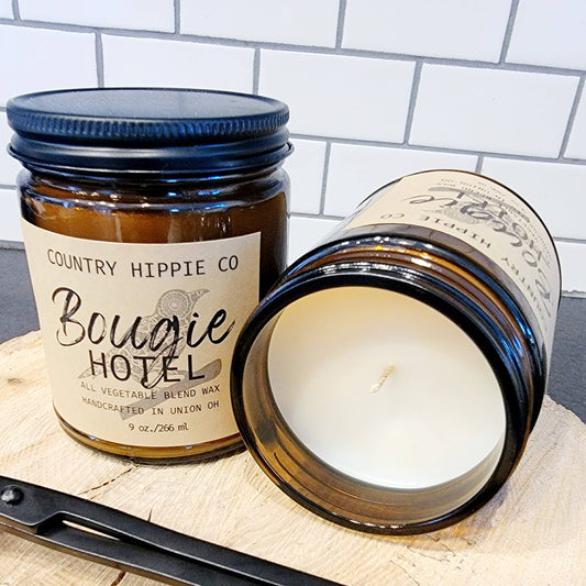 Bougie Hotel Apothecary-Inspired Candle 9 oz