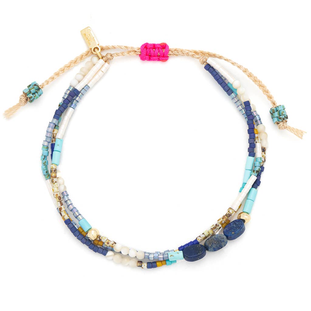 Bracelet - Truth/Lapis/Gold
