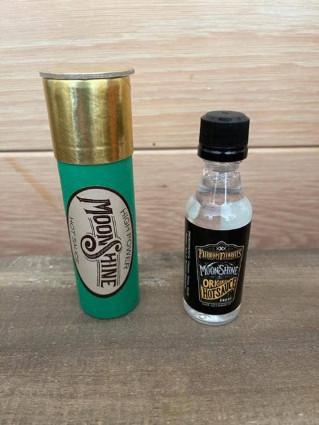 Large Shotgun Shells W/Original & Bourbon Mini Hot Sauce