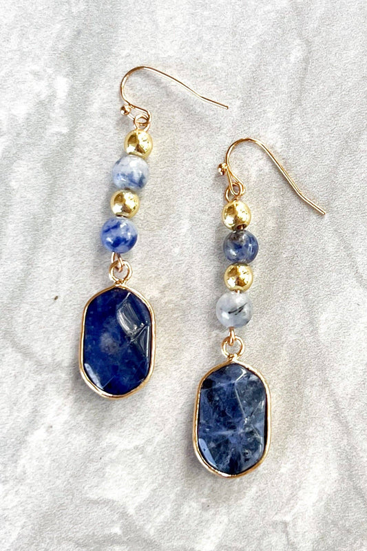 Maggie Earrings Blue