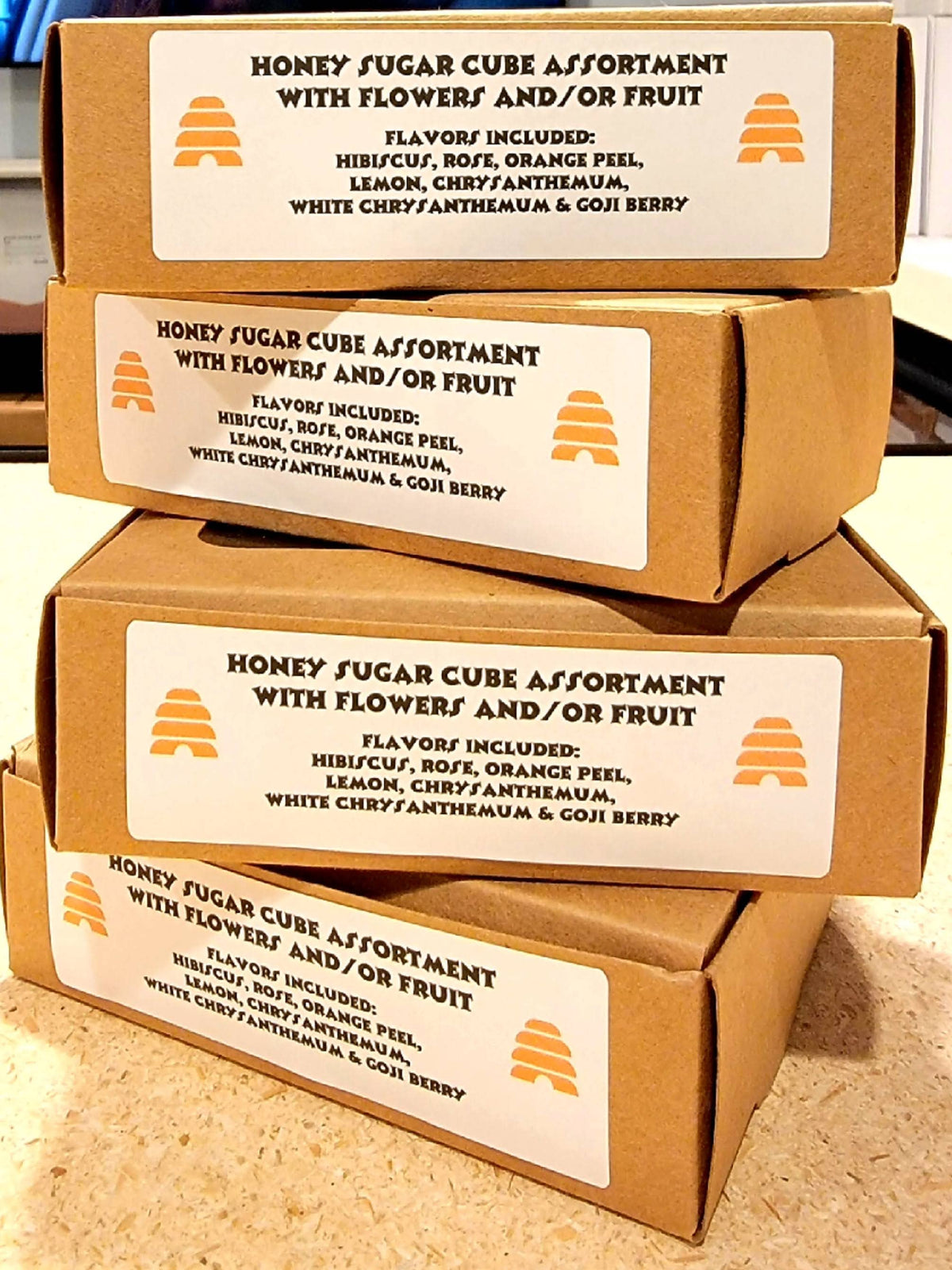 Gourmet sugar cubes