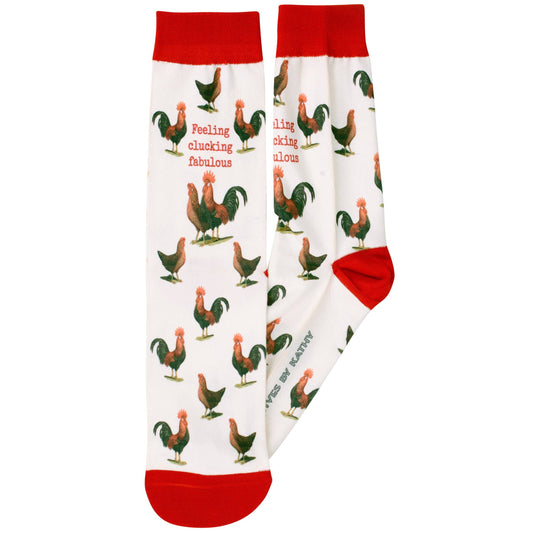 Feeling Clucking Fabulous Socks