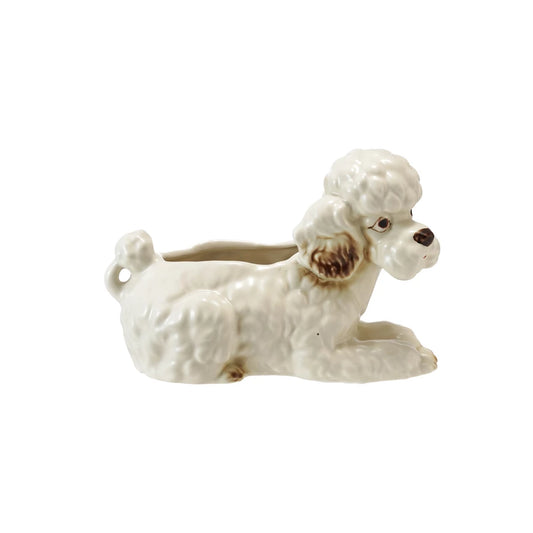 Vintage Reproduction Poodle Shaped Planter