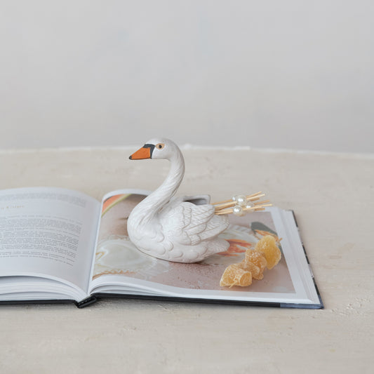 Swan Shaped Toothpick Holder
