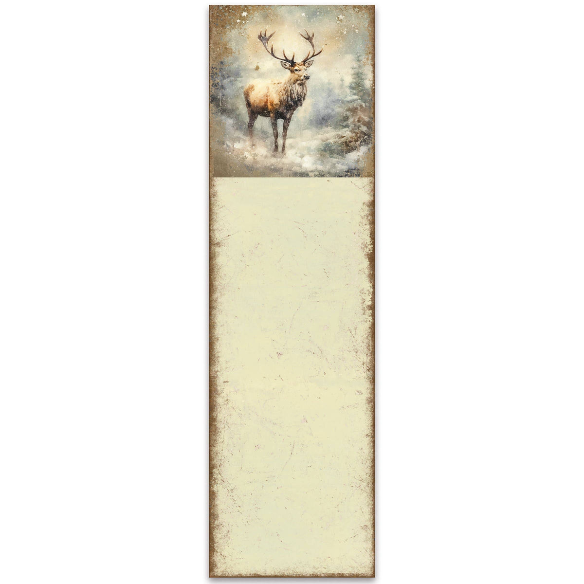 Peace Reindeer List Pad