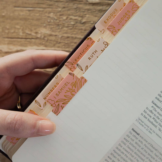 Gold Foil Bible Tabs - Melon