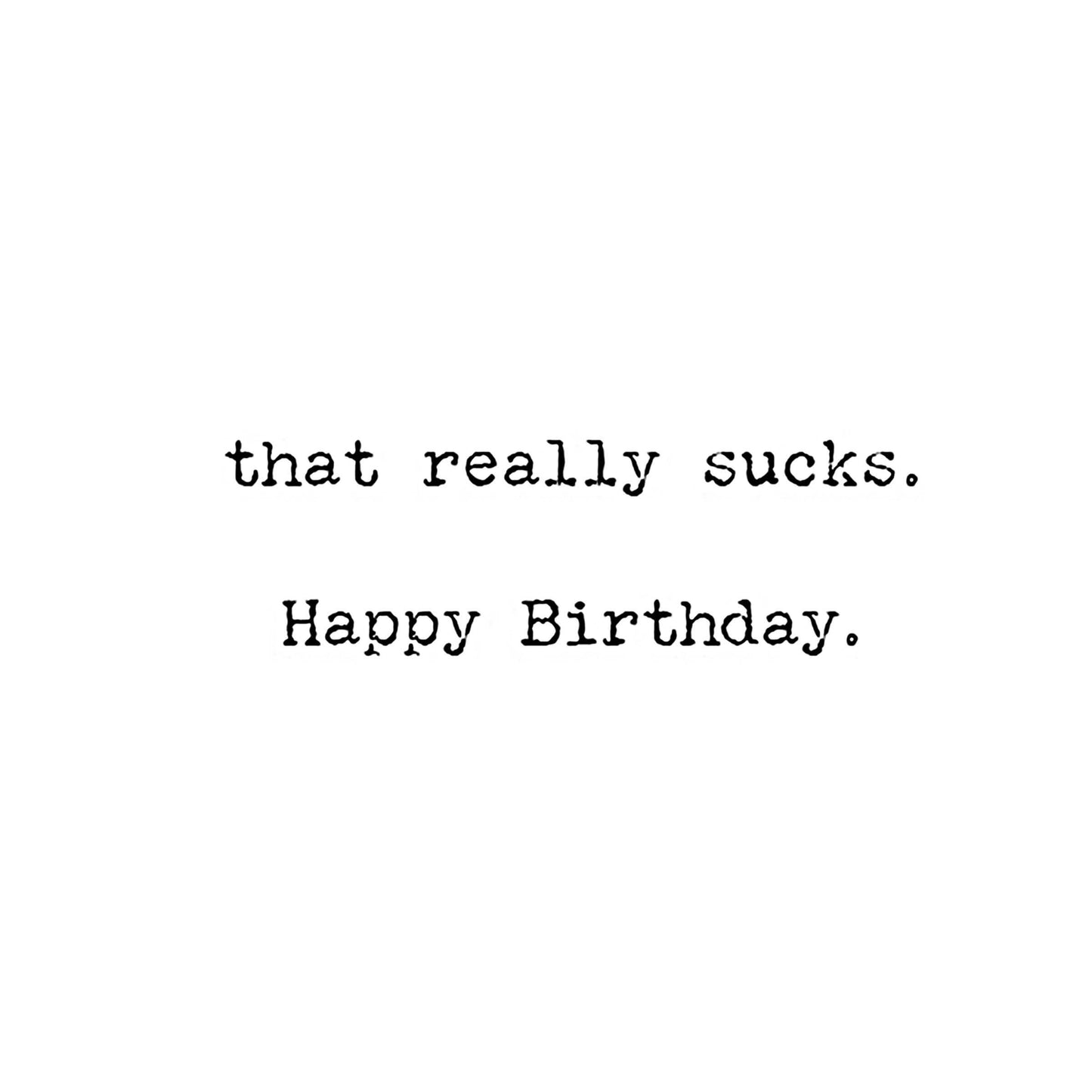 Really Old Greeting Card