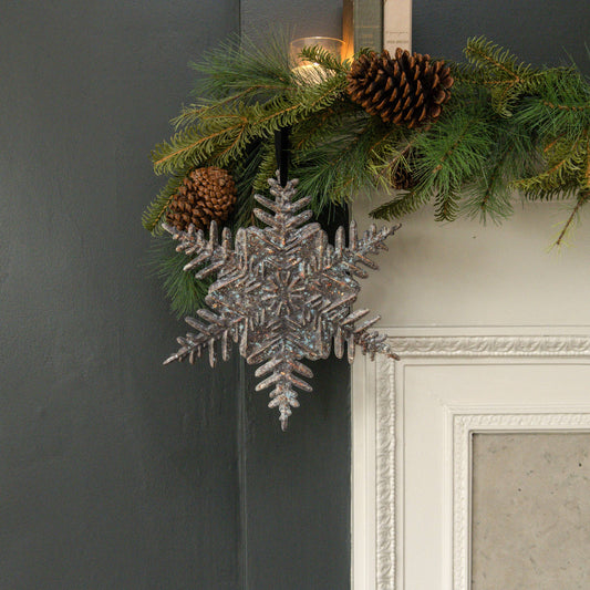 12" NOELLE SNOWFLAKE