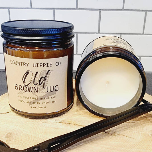 Old Brown Jug Apothecary-Inspired Candle 9 oz