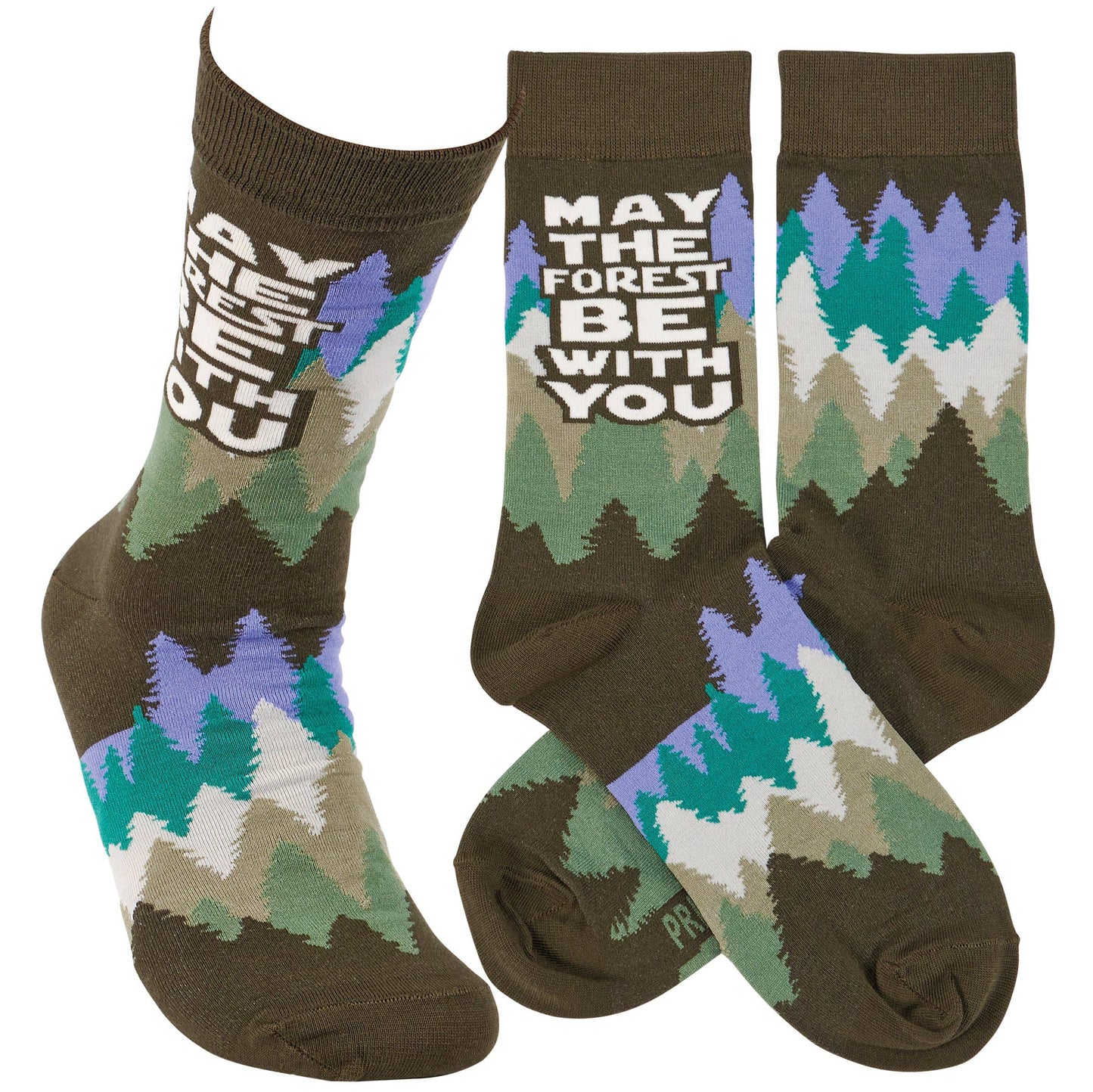 May The Forest Be With You Socks