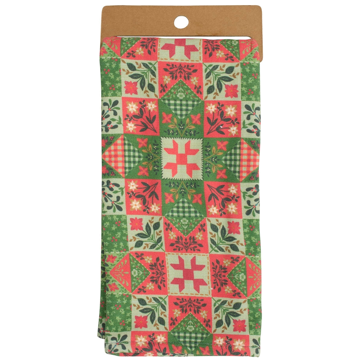 Merry And Bright Quilt Kitchen Towel