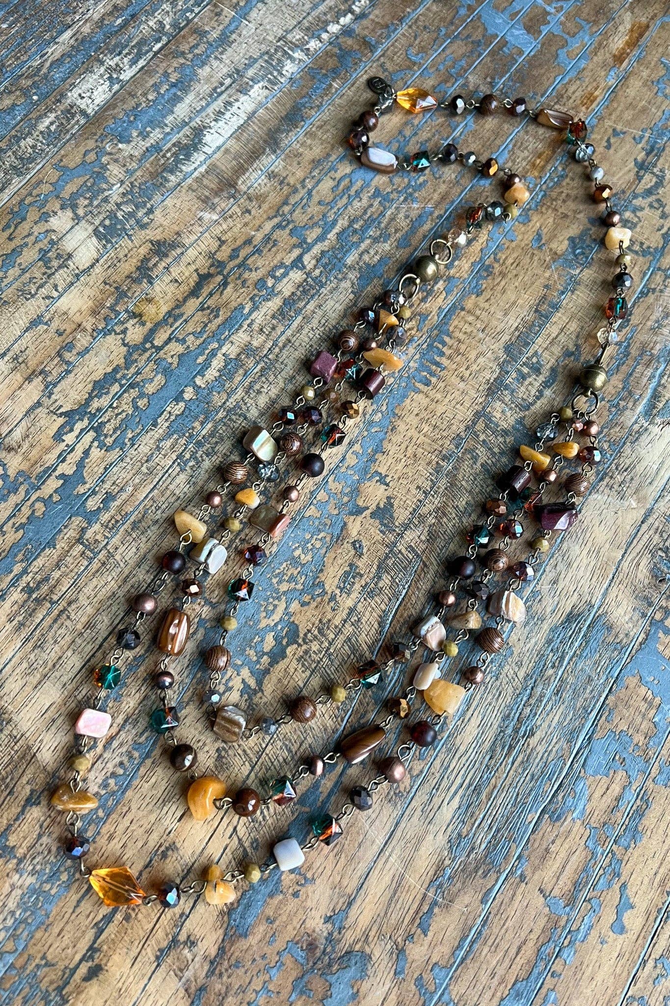 Rachel Necklace Amber
