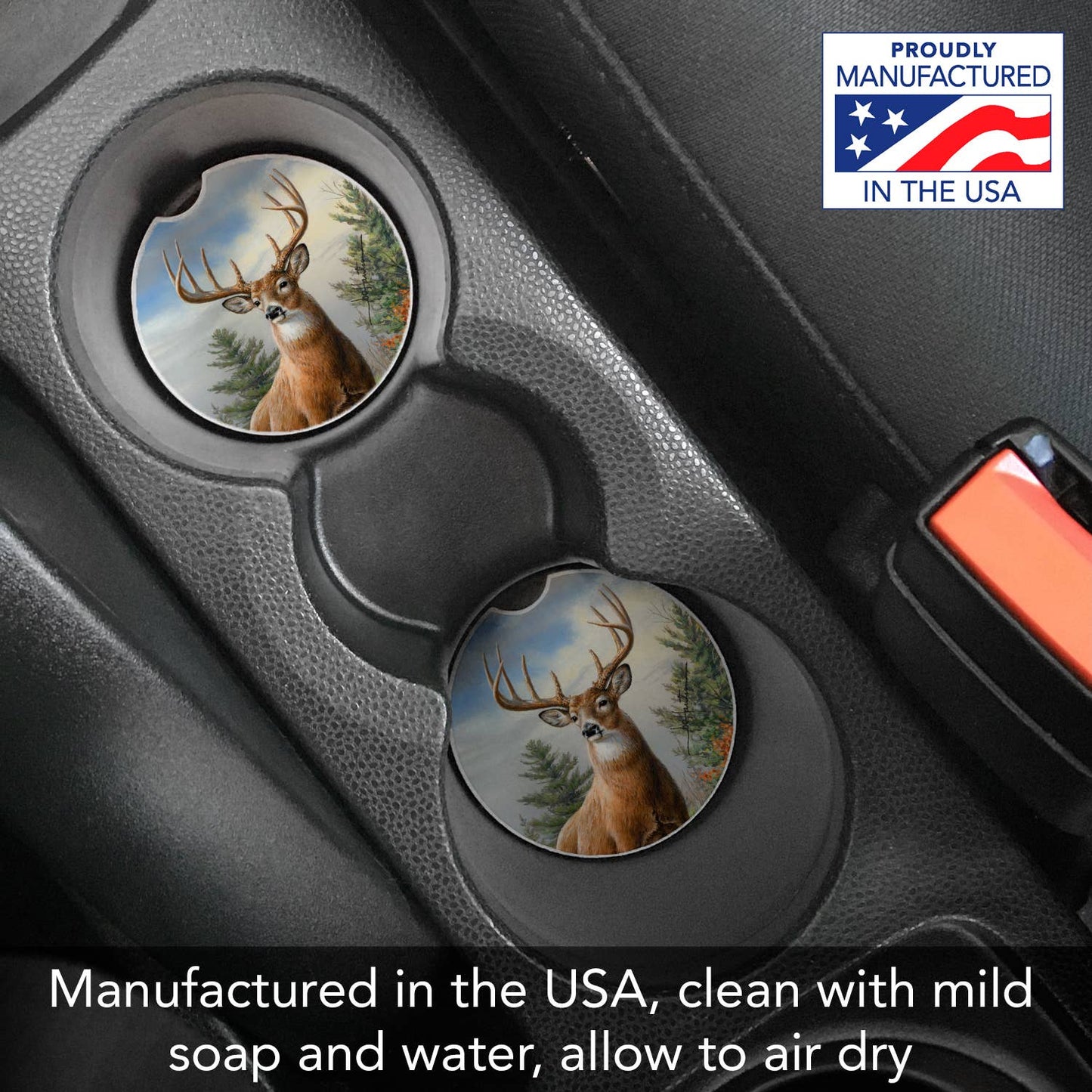 Morning Light Stone Car Coaster