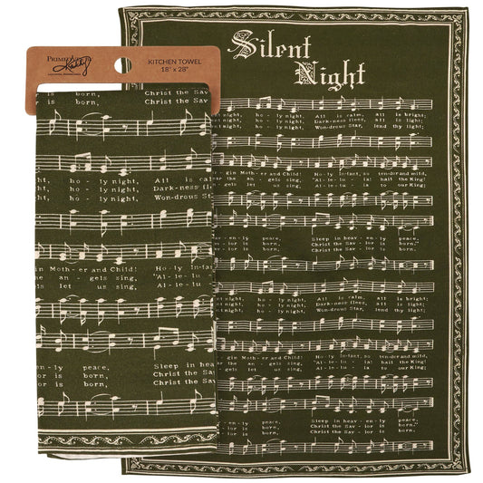 Silent Night Kitchen Towel