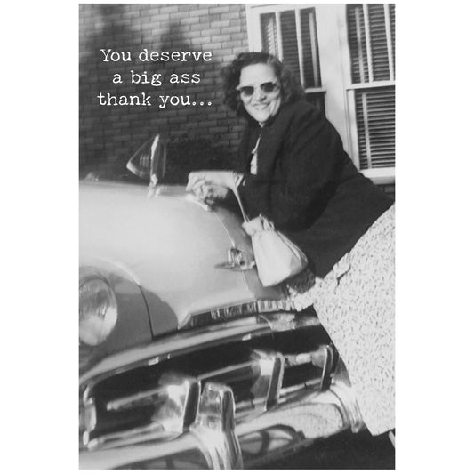 Thank You Greeting Card
