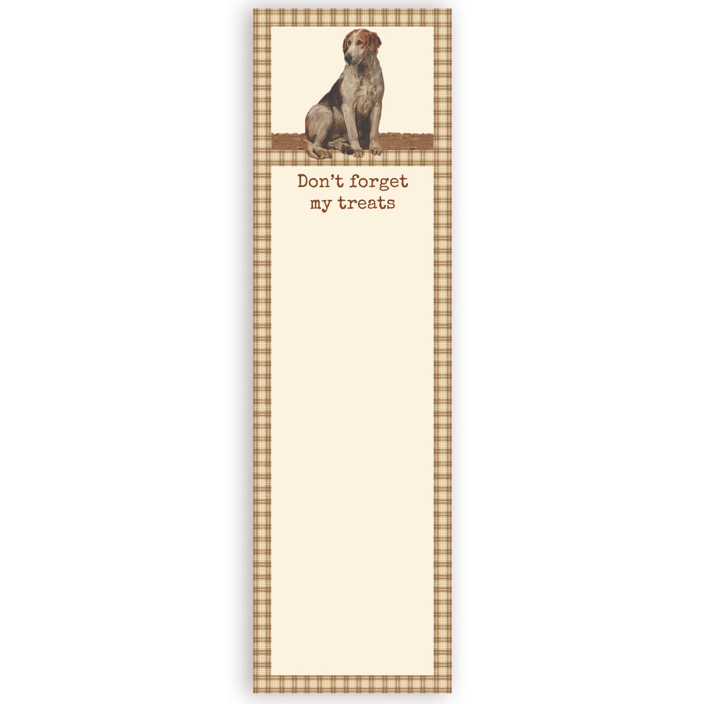 Don't Forget My Treats List Pad