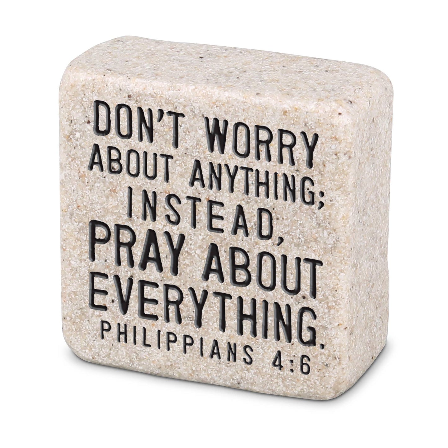 LCP Pray Scripture Stone