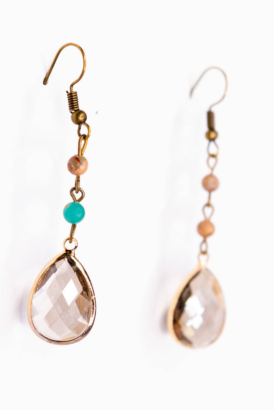 Faye Earring in Imperial Jasper