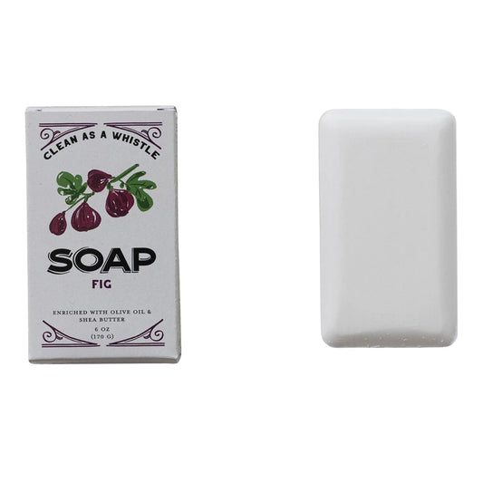 Fig Scented Olive Oil & Shea Butter Triple Milled Bar Soap, Made In The U.S.A.