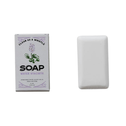 Water Hyacinth Scented Olive Oil & Shea Butter Triple Milled Bar Soap, Made In The U.S.A.