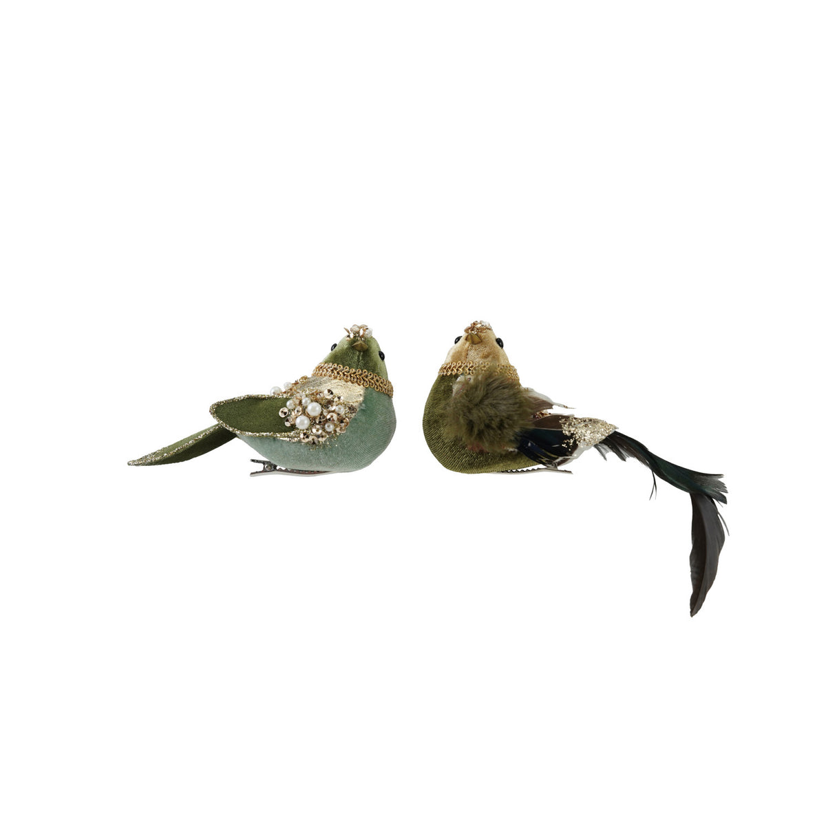 Foam & Fabric Clip-on Bird Ornament